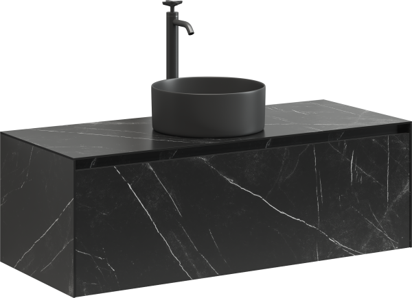 Тумба под раковину Sancos  Stone ST120NM Nero Marquina